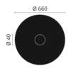 CWR-11 'Helena' ceiling rose - Image 3