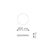 CWR-1520 'Sara' ceiling rose - Image 2