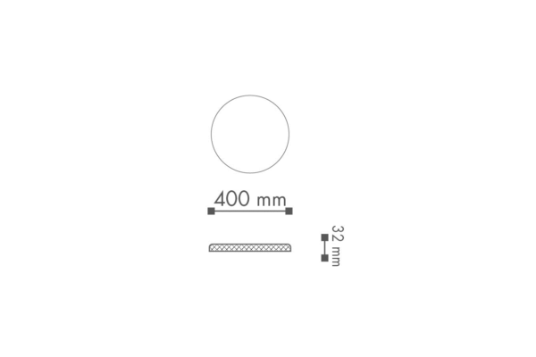 CWR-1520 'Sara' ceiling rose - Image 2