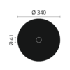 CWR-14 ceiling rose - Image 2
