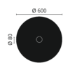 CWR-18 ceiling rose - Image 4