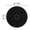 CWR-20 ceiling rose - Image 2